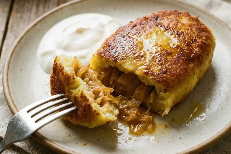 Bulviniai zrazai su kopūstais