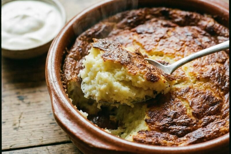 Bulvių „babka“ orkaitėje – paprastas, bet labai sotus patiekalas