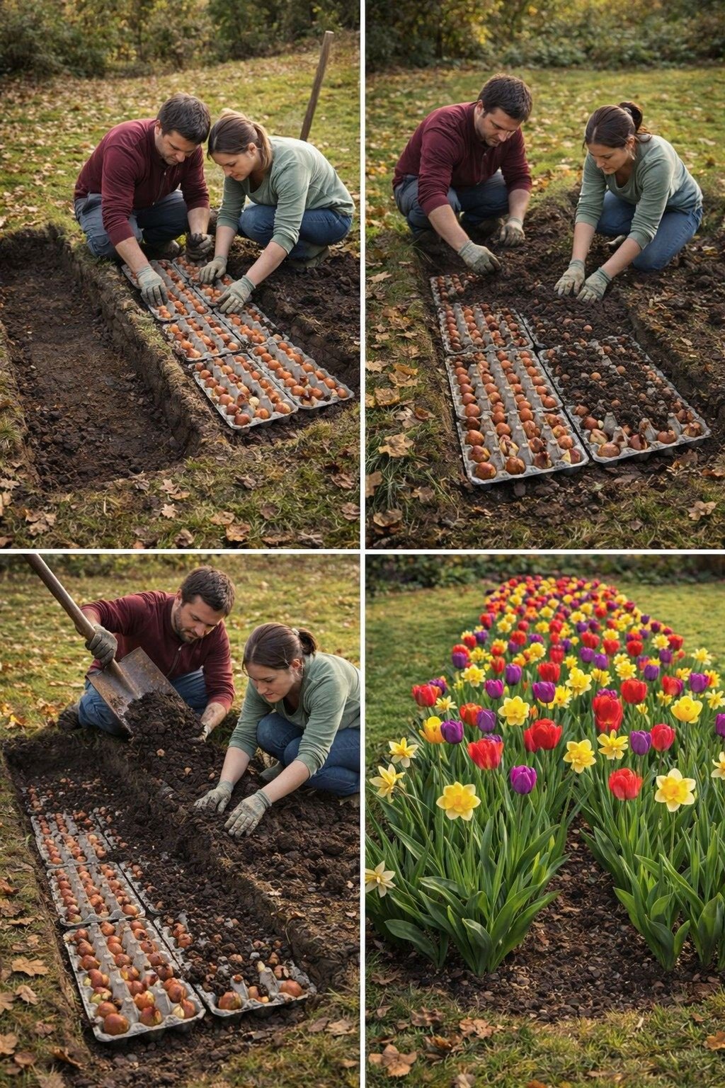 Naudoju kiaušinių dėžutes – ir gėlynas atrodo kaip iš katalogo