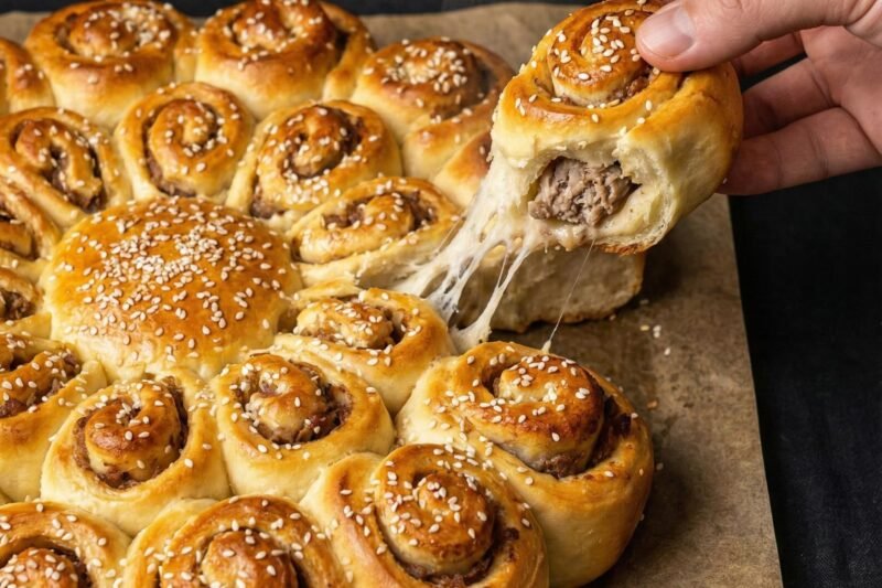 „Chrizantemos“ pyragas su mėsa – mano atradimas, kuris pakeitė koldūnus