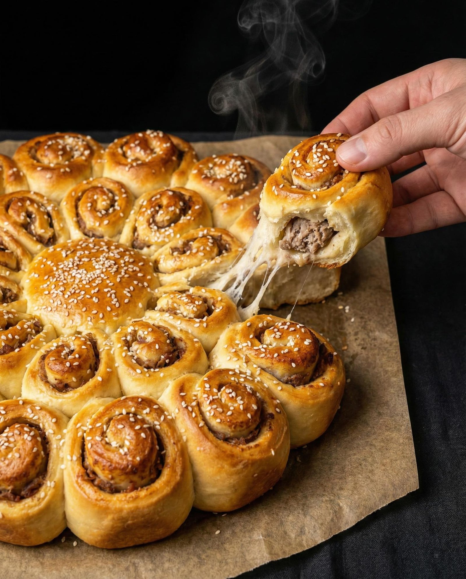 Pavargau lipdyti koldūnus – dabar kepu „Chrizantemos“ pyragą, kurį šeima suvalgo akimirksniu