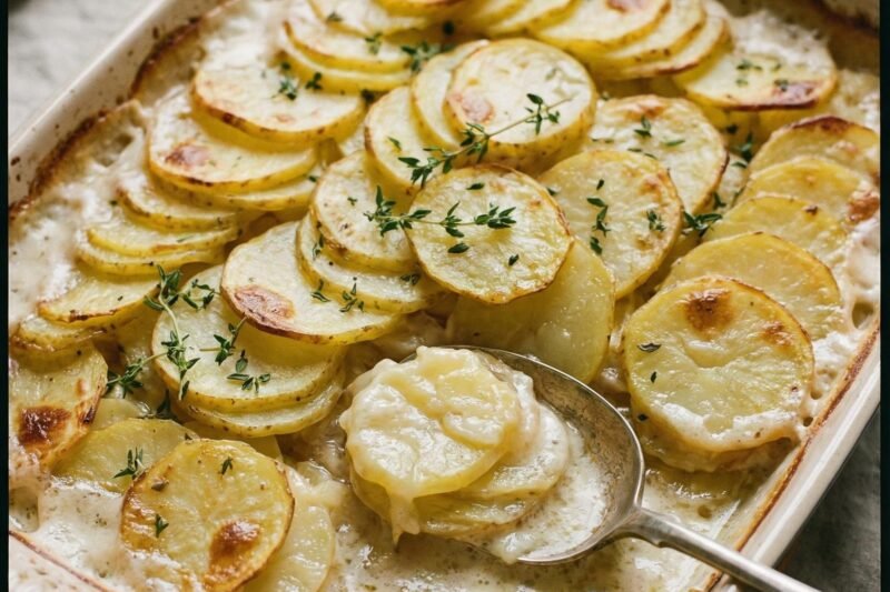 Bulvės, kurios tirpsta burnoje: orkaitėje keptas „Bulanjė“ stiliaus patiekalas