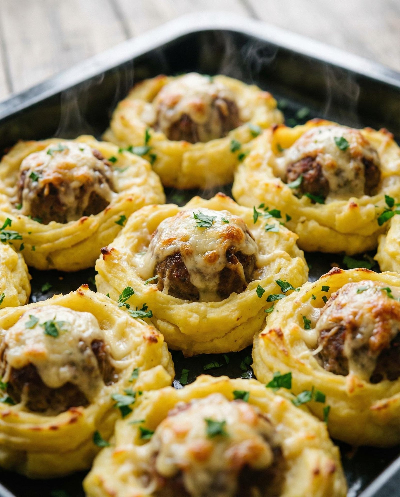 Atrodė kaip restorano patiekalas, bet tai tik bulvės su mėsa – mano atrasti „lizdeliai“