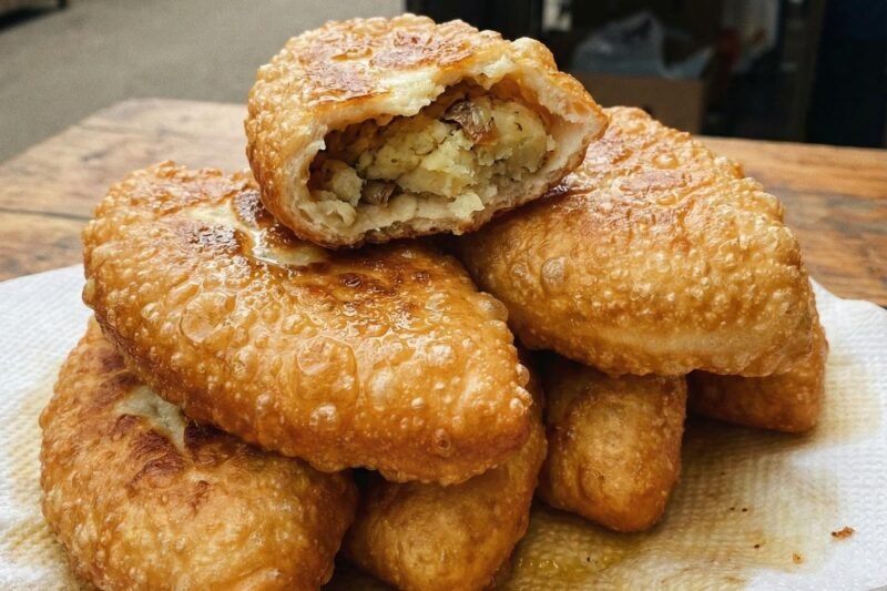 Pyragėliai su bulvių nuovirų