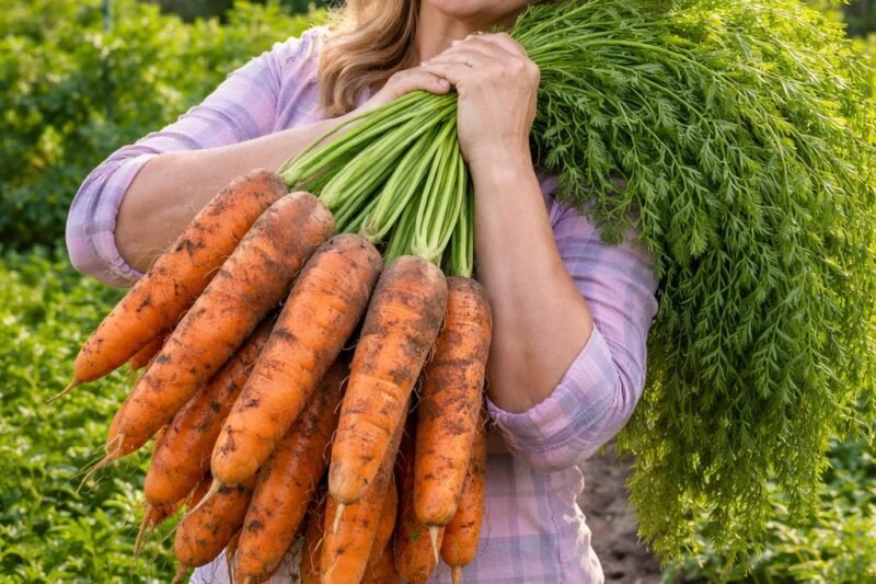 Kaip aš auginu morkas: paprastas, bet labai efektyvus būdas