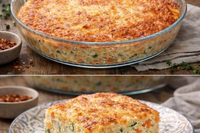 Daržovių apkepas su sūriu orkaitėje