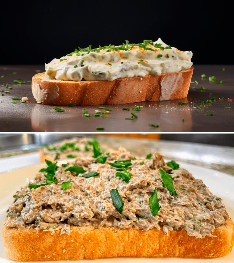 Labai skani prancūziško stiliaus užtepėlė, kuri visada išgelbėja