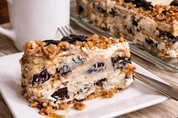 🍰 Šis tortas pavergia nuo pirmo kąsnio: niekas netiki, kad jis be kepimo