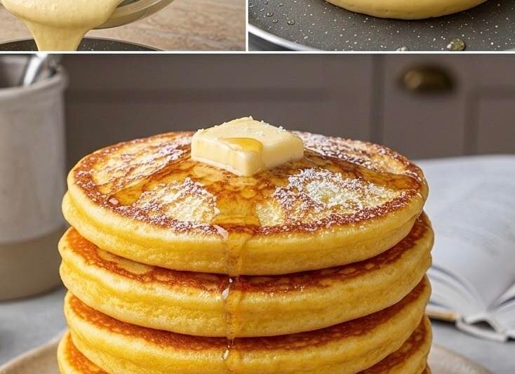 Tobuli purūs amerikietiški blyneliai (pancakes): svajonių pusryčių receptas