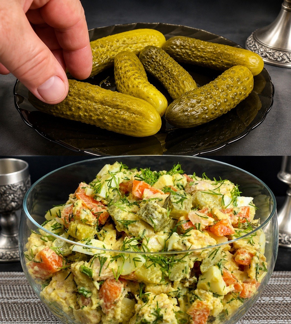 🥗 Seniai primirštos, bet neįtikėtinai skanios salotos iš paprastų produktų: jokio majonezo, tik puikus skonis