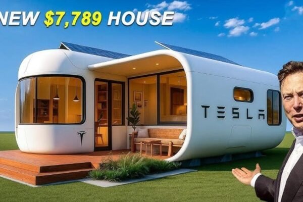 Elon Musk pristatė „Tesla Tiny House“ namą vos už 7 789 dolerius: revoliucija prieinamo būsto rinkoje
