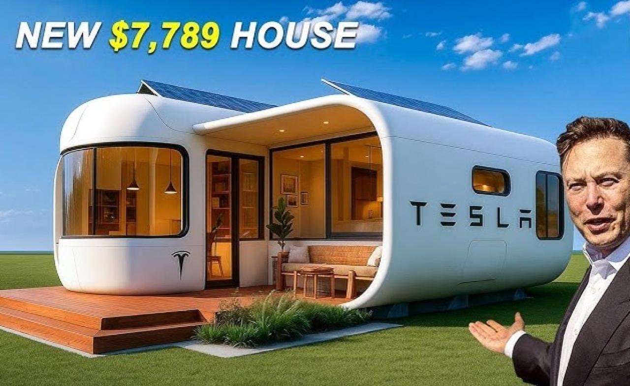 Elon Musk pristatė „Tesla Tiny House“ namą vos už 7 789 dolerius: revoliucija prieinamo būsto rinkoje
