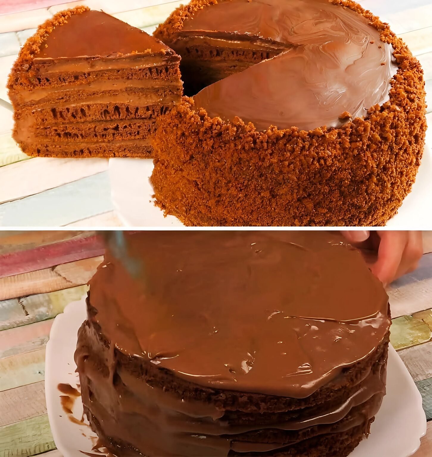 Šokoladinis tortas be orkaitės: neįtikėtinai švelnus desertas, kuris tirpsta burnoje