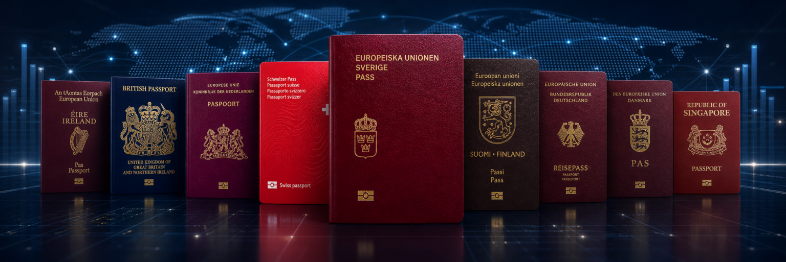 Paskelbtas stipriausių pasaulio pasų reitingas: JAV nebe tarp lyderių