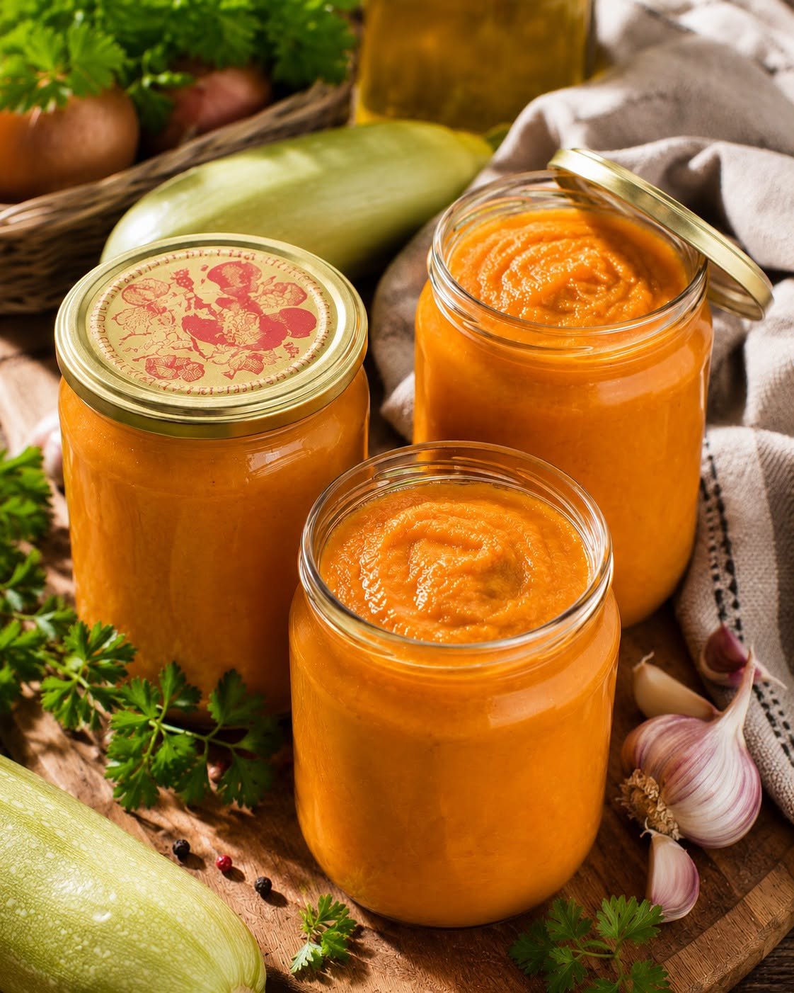Cukinijų užtepėlė žiemai – tiršta, aromatinga ir patikrinta daugelio metų receptas