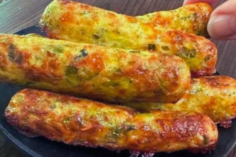 Cukinijų kotletai su sūriu