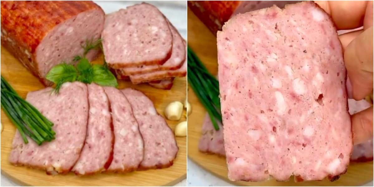 Naminis mėsos kepaliukas – sultingas, kvapnus ir puikiai tinkantis sumuštiniams