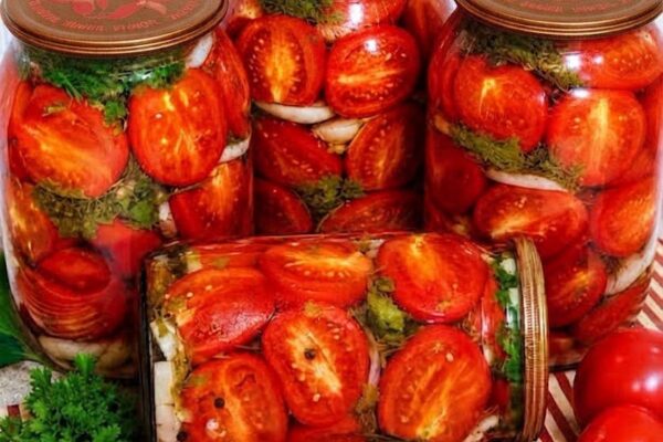 Pomidorai korėjietiškai žiemai – aromatingas, sultingas ir maloniai aštrus receptas