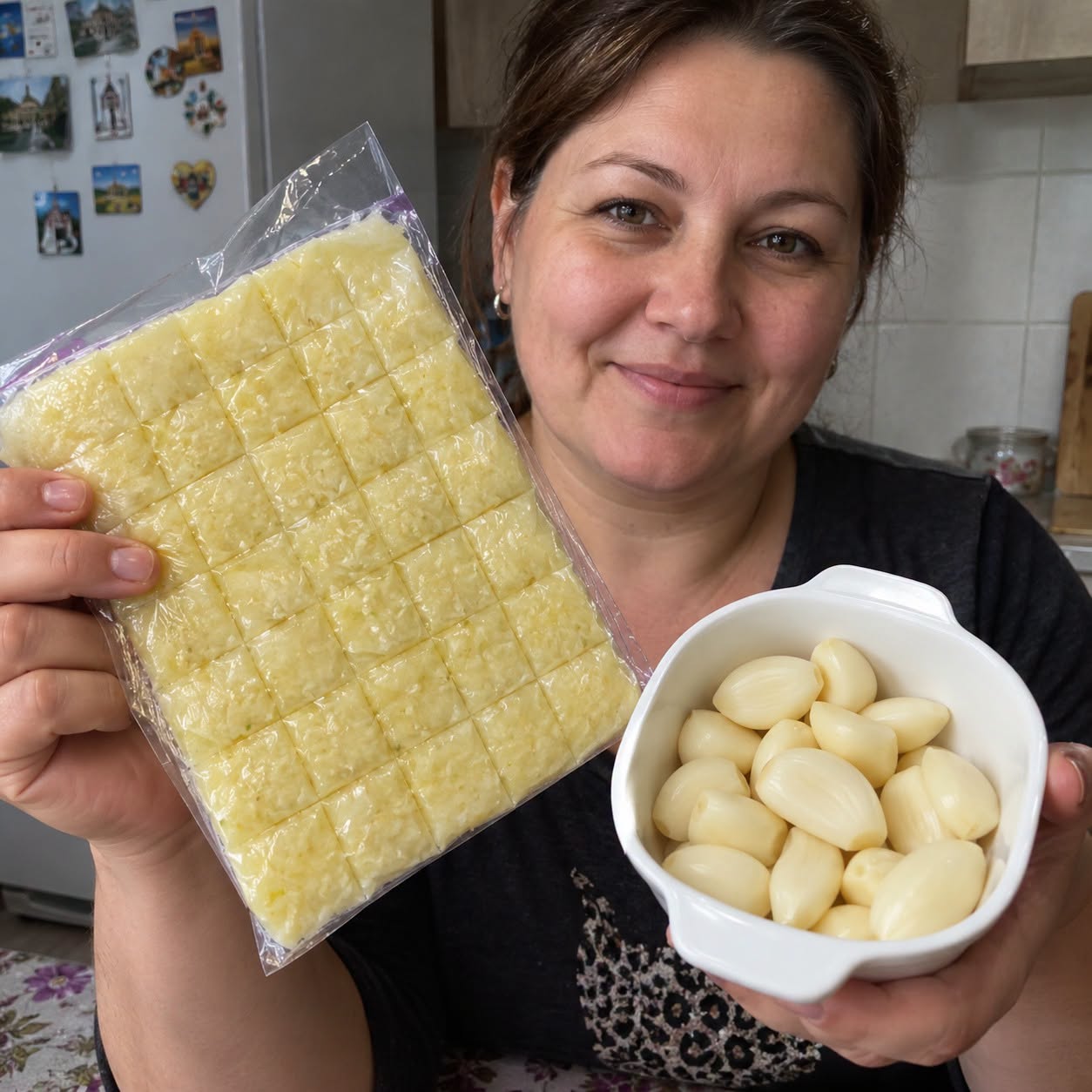 Kaip užšaldyti smulkintą česnaką porcijomis – patogus laikymo būdas