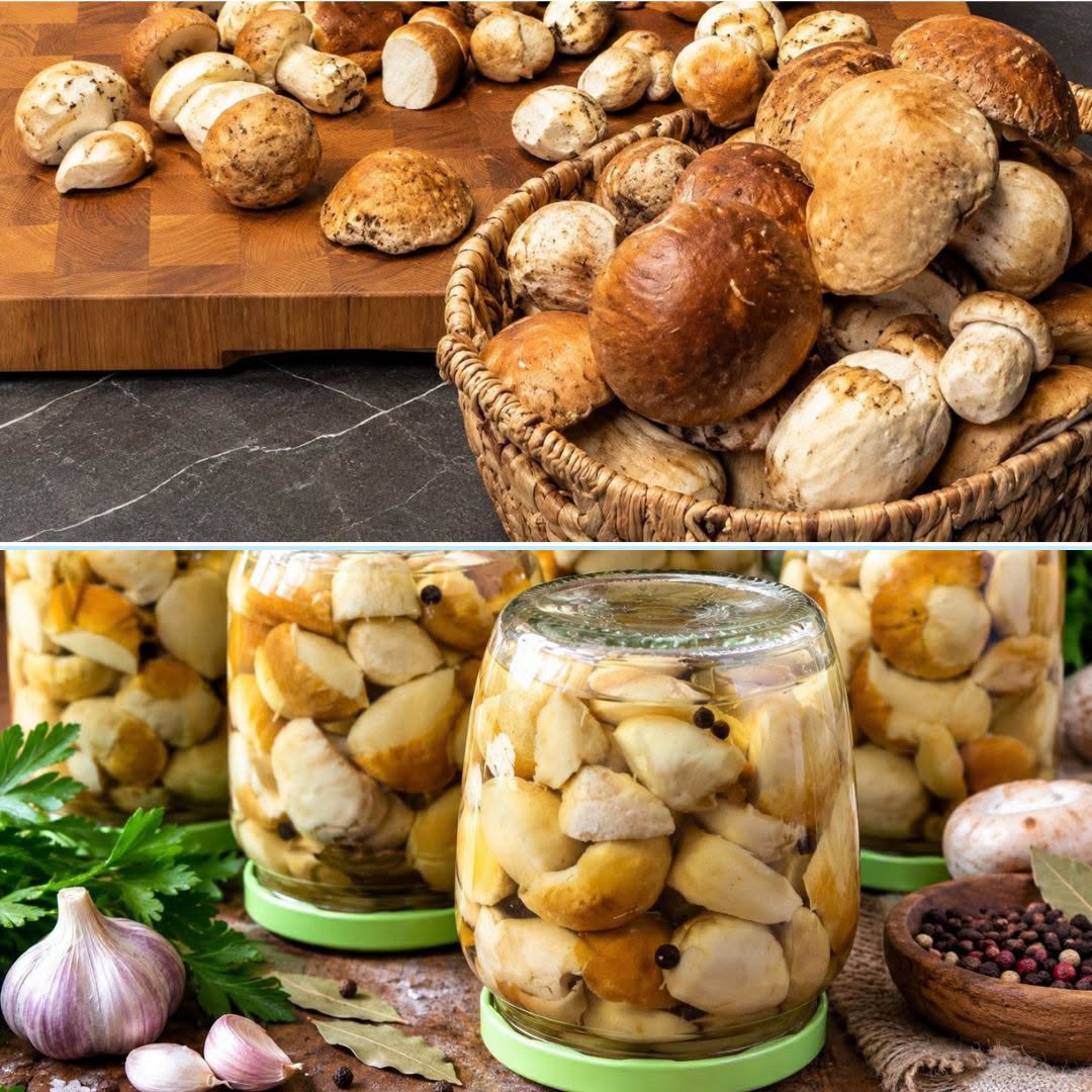 Baravykų marinato neperkraunu prieskoniais: 1 litrui vandens naudoju vos kelis paprastus ingredientus