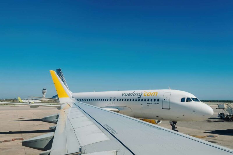 vueling lektuvas