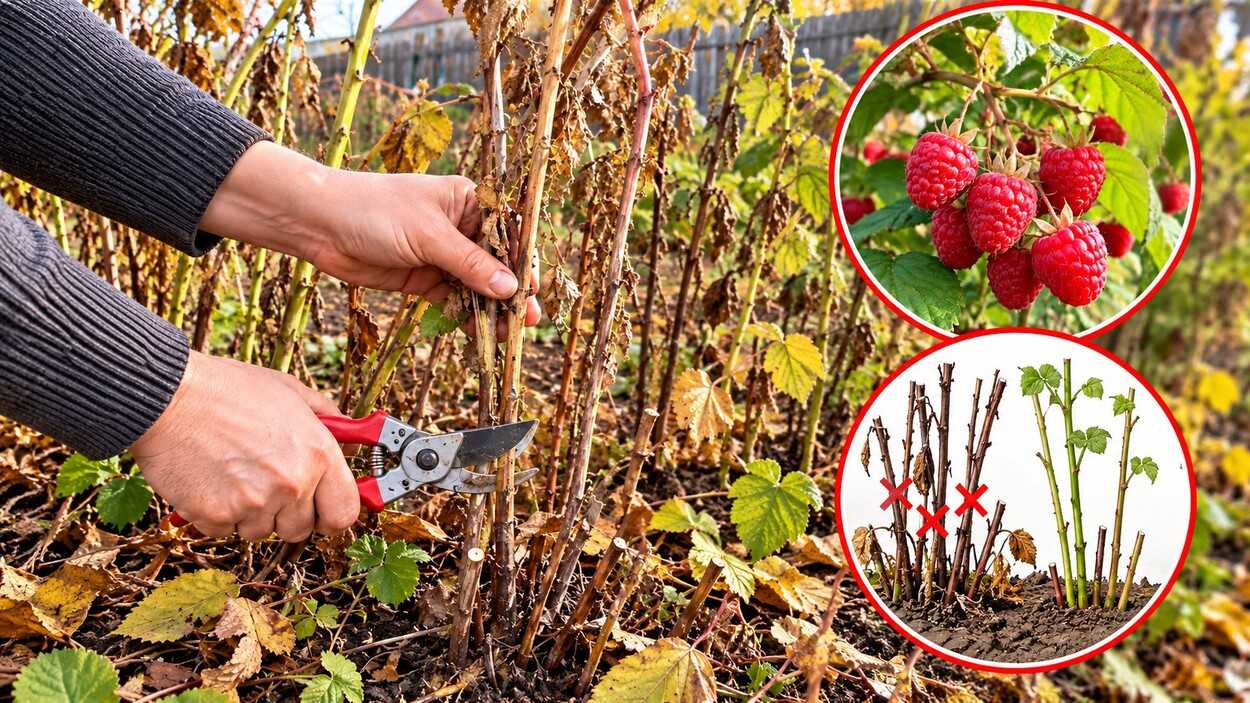Kuo daugiau stiebų, tuo daugiau uogų? Su avietėmis dažnai būna priešingai – štai ką rudenį išpjaunu pirmiausia