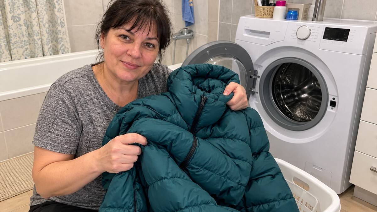 Pūkai po skalbimo susimetė į gumulus? Neskubėkite išmesti striukės – štai ką reikia padaryti