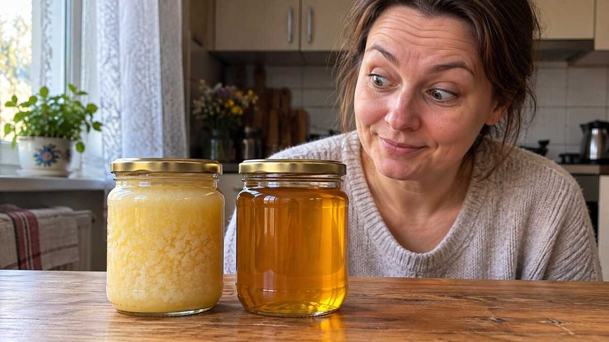 Atidariau medaus stiklainį, o jis visas sukietėjęs: bitininkų patarimas padėjo išsiaiškinti, ką daryti