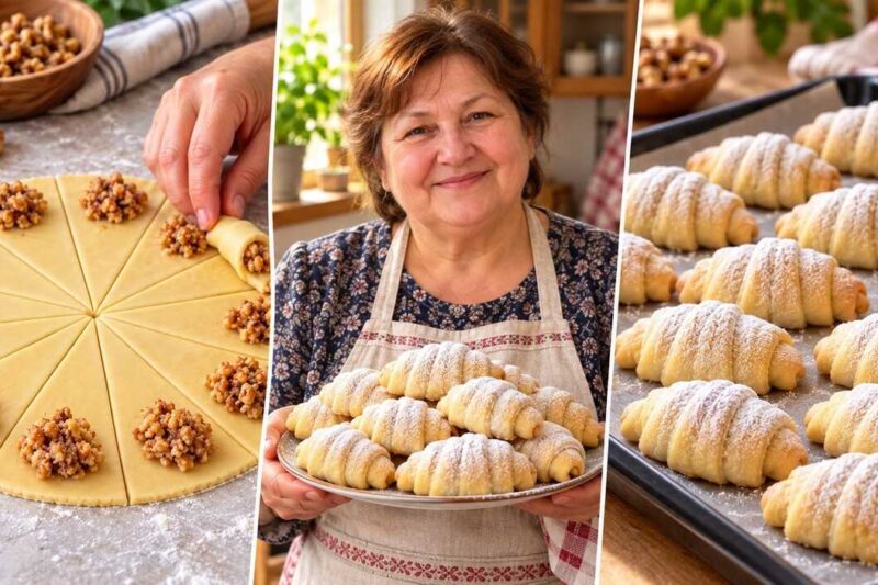 Trapūs riešutiniai rageliai su graikiniais riešutais ir medumi