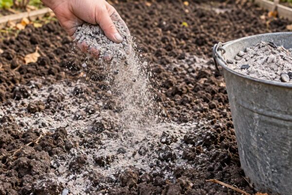 Rudenį lysves padengiu 2–4 cm sluoksniu – pavasarį dirva būna paruošta naujam sezonui