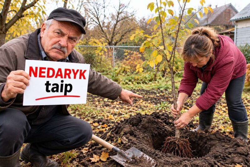 9 vaismedžiai, kuriuos Lietuvoje dažnai geriau sodinti pavasarį, o ne rudenį