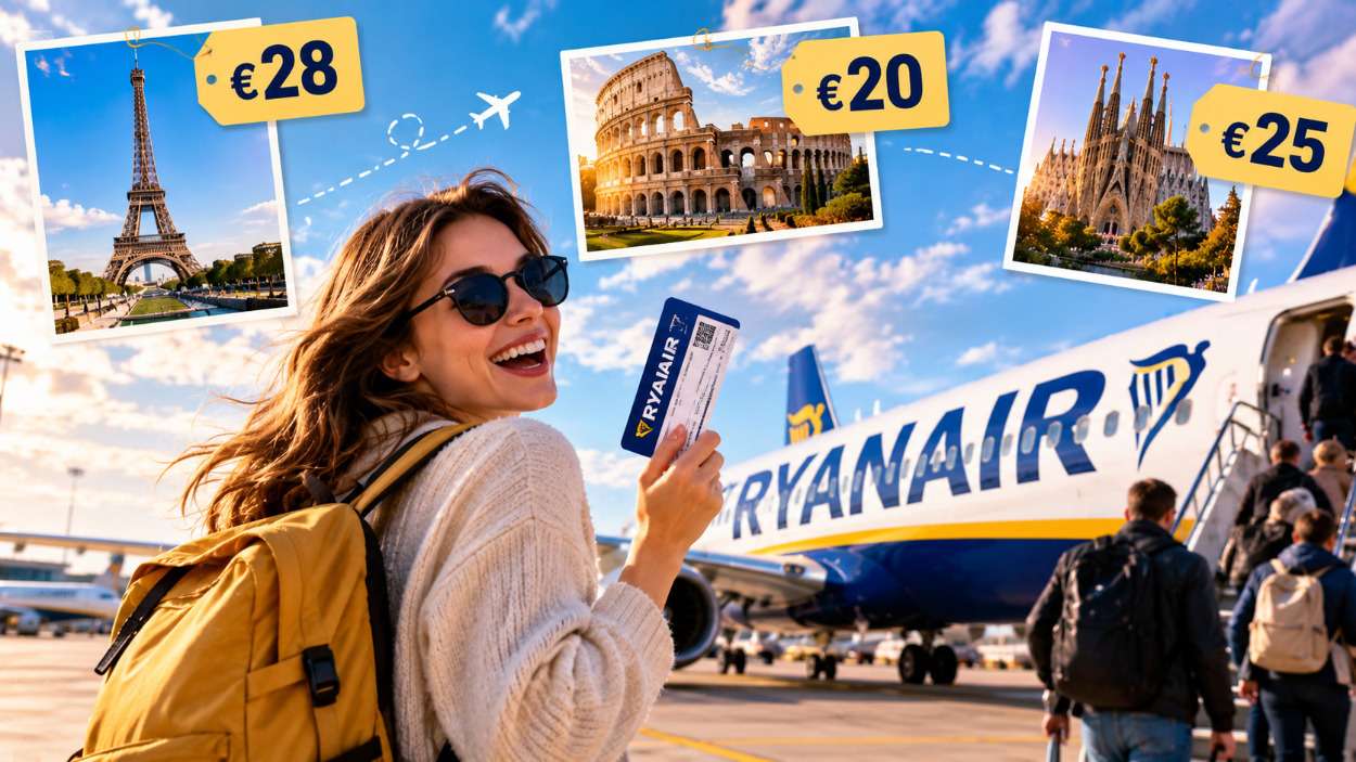 Paskubėkite: „Ryanair“ siūlo pigius skrydžius, tačiau akcija baigsis lapkričio 1 dieną