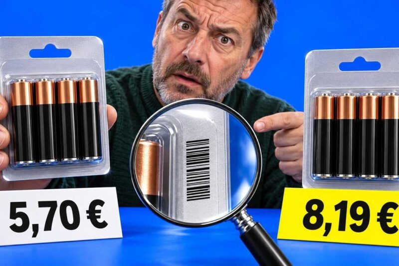4 AA baterijų kainų palyginimas: kaip prekės kodas padeda neapsigauti