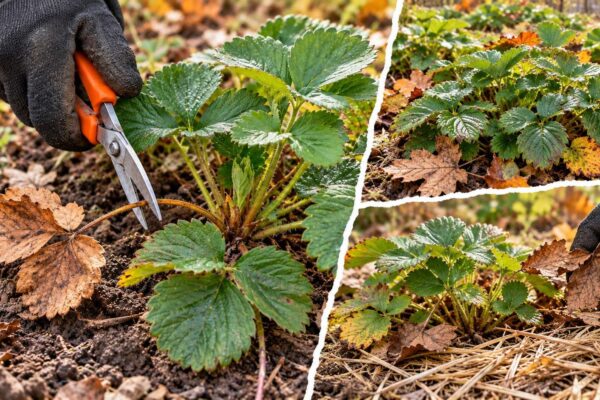 Ar rudenį reikia nupjauti braškių lapus? Štai kuriuos pašalinu, o kurių niekada neliečiu