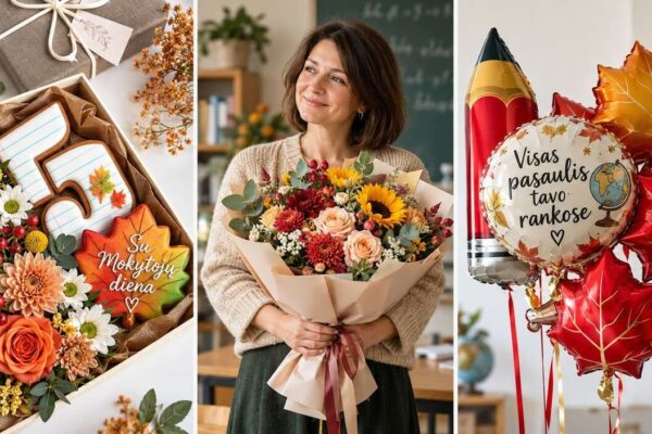Ką padovanoti mokytojui spalio 5-ąją? Šios paprastos dovanos dažnai nudžiugina labiau nei brangūs pirkiniai