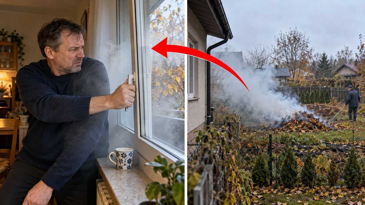 Kaimynas visą vakarą degino lapus, o dūmai ėjo tiesiai į mūsų kiemą: pasidomėjau, ar 2026 m. tai dar apskritai leidžiama