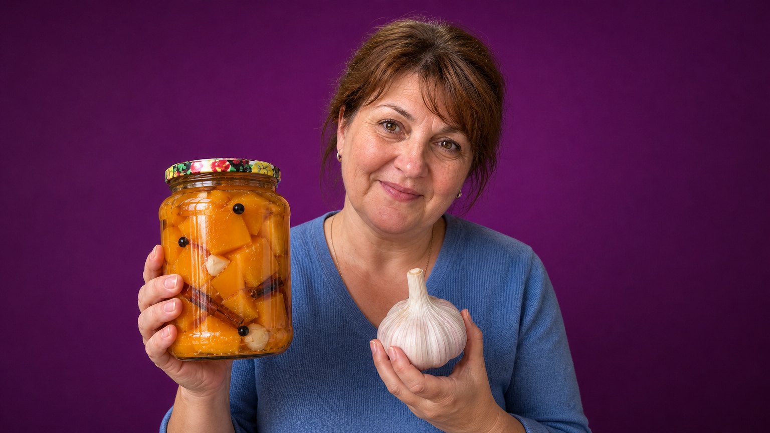 Išbandžiau rauginti 1,5 kg moliūgo: su česnaku jo skonis visai kitoks