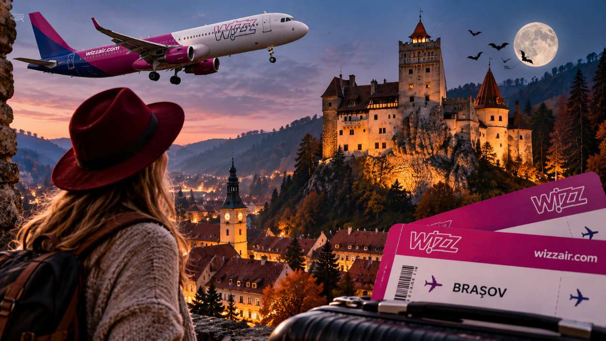 „Wizz Air“ kviečia į Drakulos pilį: laimėtojui apmokės kelionę ir viešbutį