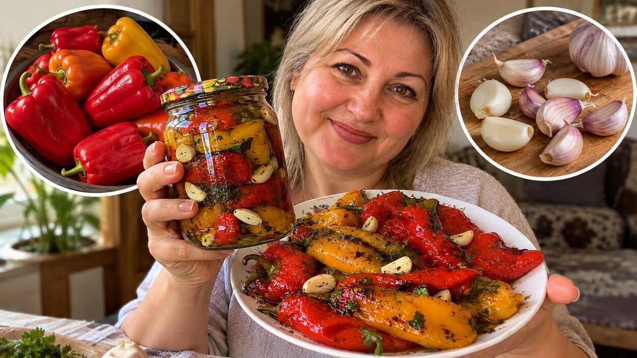 1 kg paprikos pirmiausia apkepu keptuvėje – po to marinatas ją pakeičia neatpažįstamai