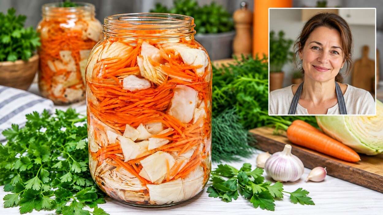 Kopūstų neberaugiu – supjaustau kvadratėliais, užpilu karštu marinatu ir uždarau stiklainį
