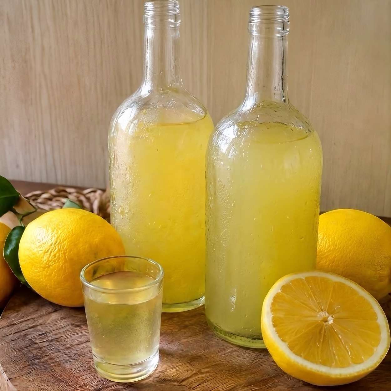 Naminis limončelas iš citrinų – paprastas itališko citrinų likerio receptas