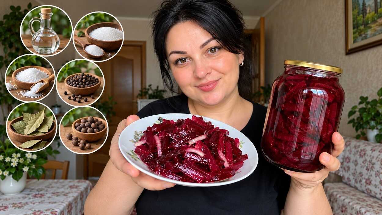 Aldona parodė, kaip marinuoja virtus burokėlius – į marinatą deda kelis paprastus prieskonius