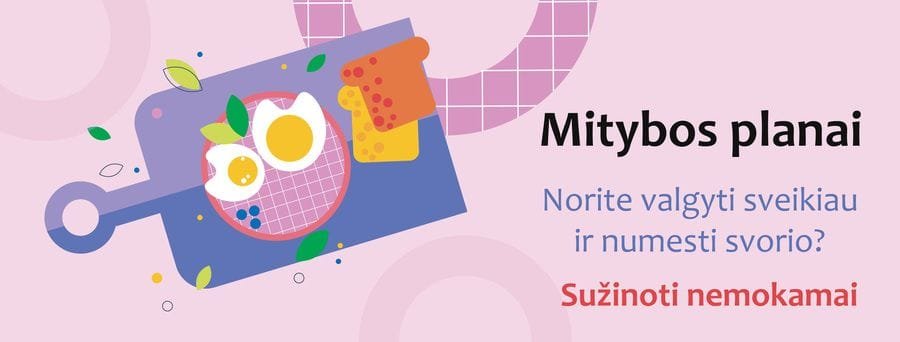 Apskaičiuokite savo KMI — eMityba