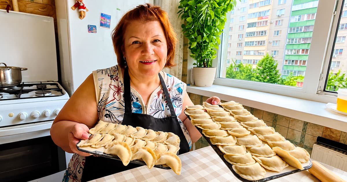 Aldona parodė pilnus padėklus naminių koldūnų ir pasidalijo savo būdu: „Taip sutaupau pusę dienos“