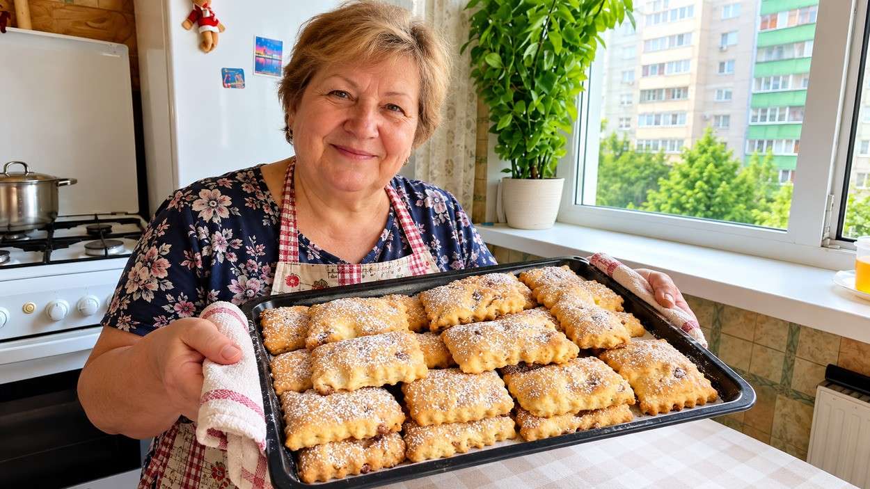 Birutė ištraukė iš orkaitės pilną skardą ir pasidalijo šeimos sausainių receptu: „Tokius kepdavo dar mano mama“