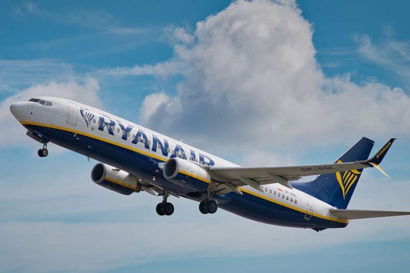 ryanair lėktuvas